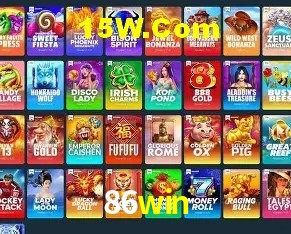 Recursos de Bônus 86win